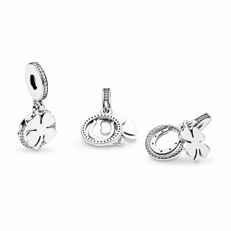 Pandora Lucky Day Dangle Charm Outlet NZ, Sterling Silver (506724-MPQ)